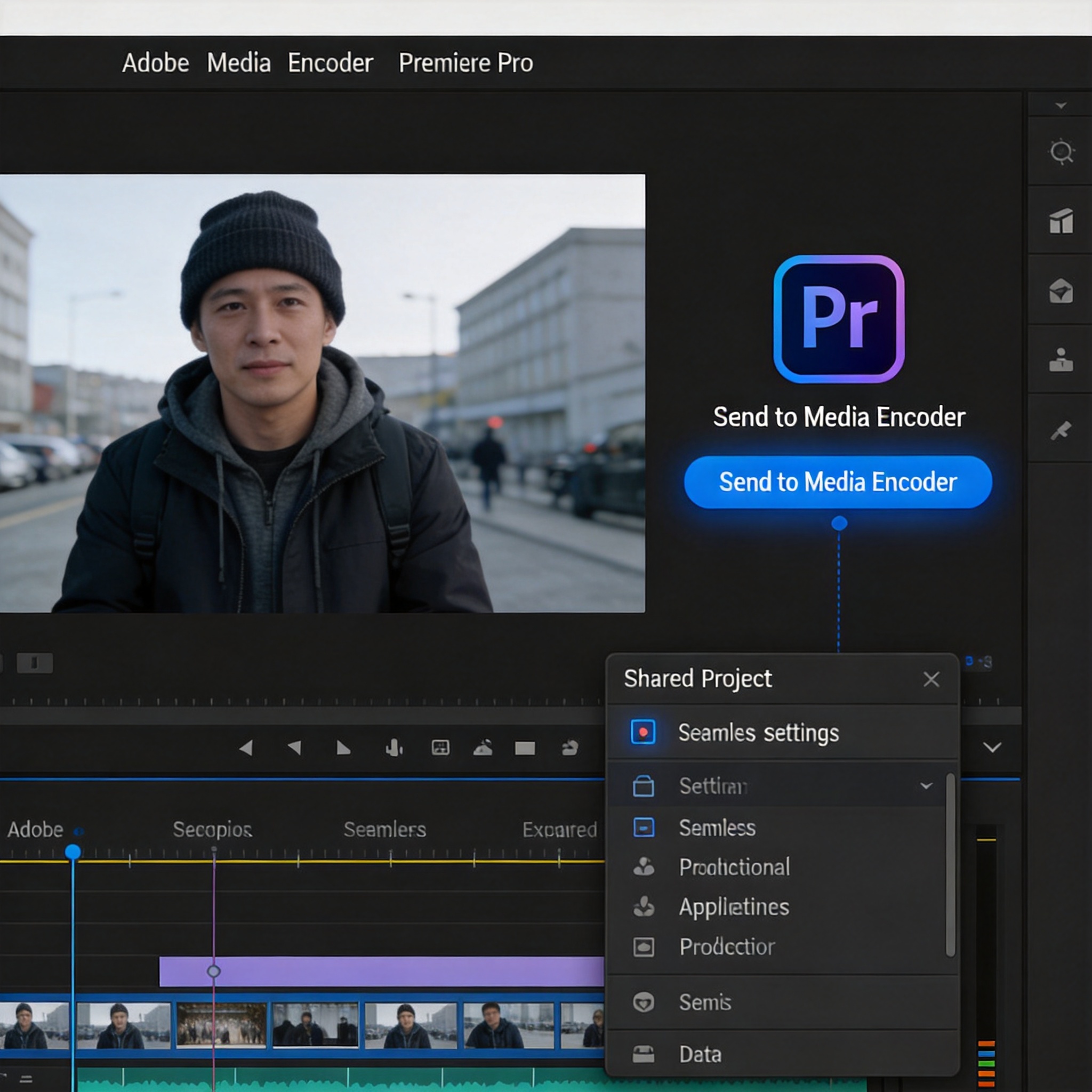 Adobe Media Encoder功能截图1