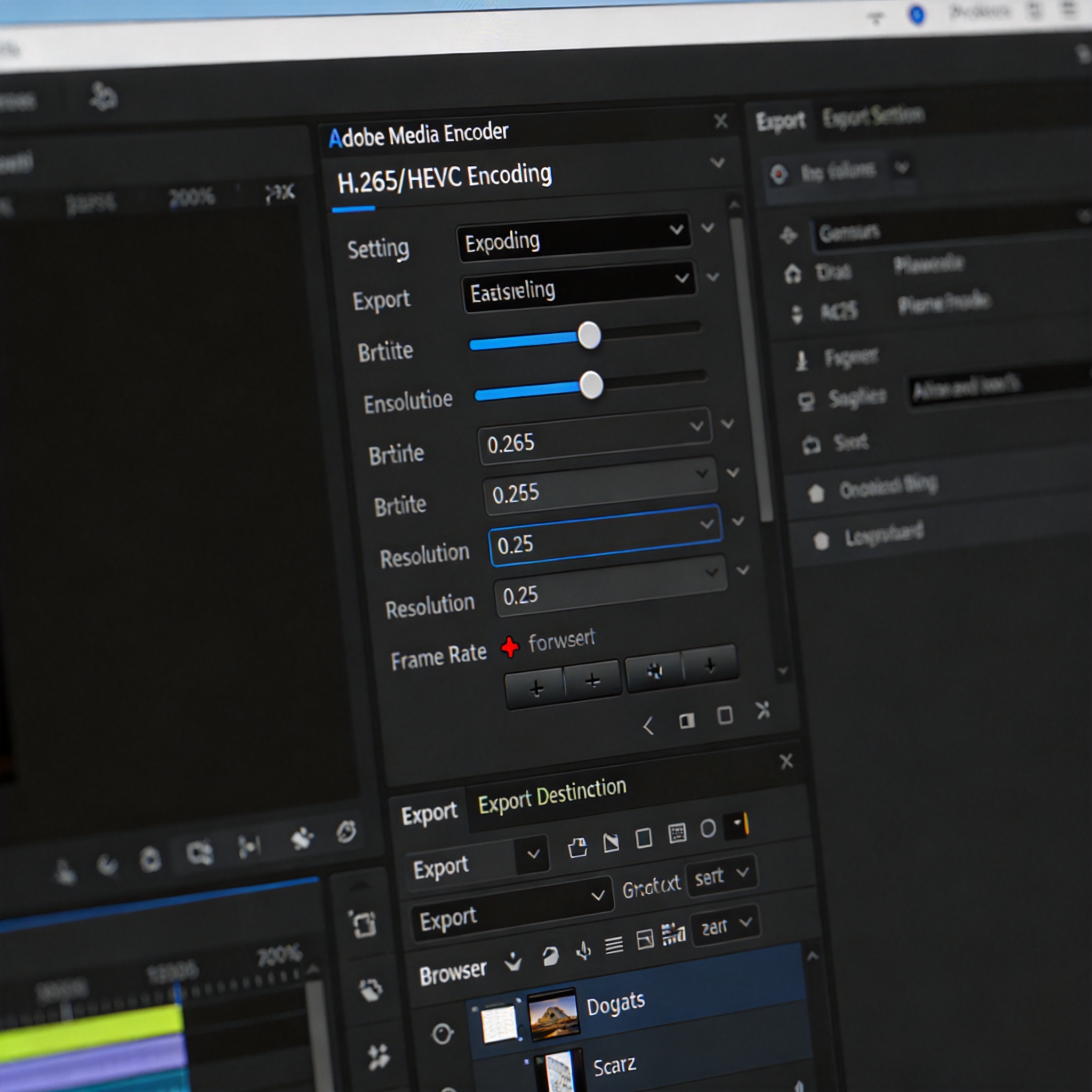 Adobe Media Encoder界面截图2